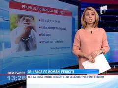 Studiu National Happiness: Patru din zece romani se considera fericiti