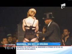 Madonna da lectii de striptease