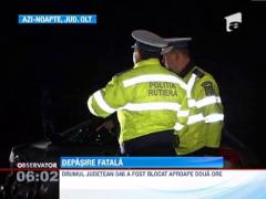 Accident terbil pe un drum din judetul Olt. Trei morti si patru raniti