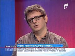 Premii pentru specialistii media