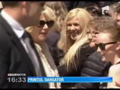 Printul Charles si-a demonstrat in public calitatile de dansator
