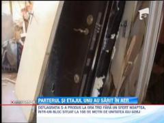 O explozie a distrus jumatate dintr-un bloc din Gorj!