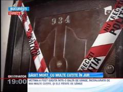 Bucuresti: Un batran a fost gasit mort, gol, intr-o balta de sange si inconjurat de cutite