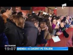 Madalina Ghenea a primit trofeul "Sorriso diverso Roma 2012"