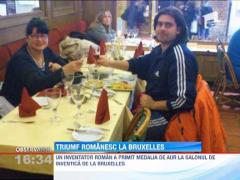 Un inventator roman a trimfat la Bruxelles