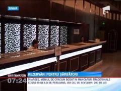 Oferte speciale la restaurante pentru petrecerile de Craciun si Revelion