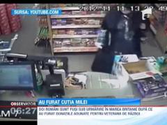 Doi romani au furat cutia milei, in Londra