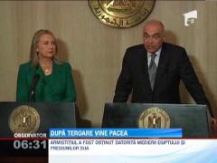 Israelul si miscarea palestiniana Hamas au incetat, oficial, ostilitatile