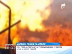 Marinarii romani in actiune