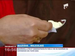 Concurentul Top Chef, Razvan Alexandru a gatit un tiramisu molecular