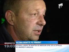 Serban Ionescu, ultima noapte la teatru