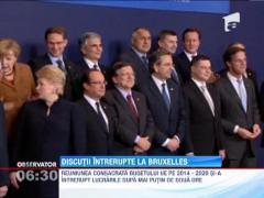 Discutii intrerupte la Bruxelles