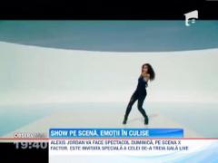 Alexis Jordan va incinge scena X Factor