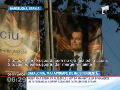 Catalanii, mai aproape de independenta