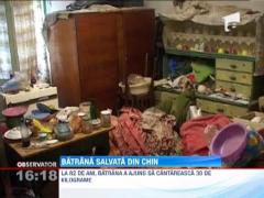 IMAGINI SOCANTE! O batrana din Eforie a fost gasita aproape moarta de foame