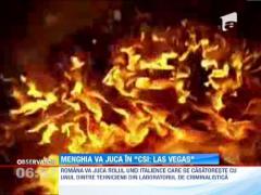 Catrinel Menghia va juca in celebrul serial american "CSI: Las Vegas"