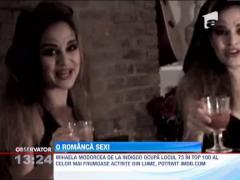 Mihaela Modorcea, una dintre membrele trupei Indiggo, in top 100 al celor mai frumoase actrite romance