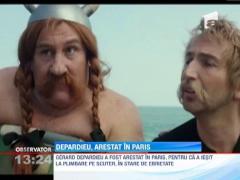 Gerard Depardieu, arestat dupa ce a iesit la plimbare pe scuter in stare avansata de ebrietate