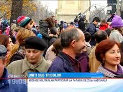 Ziua Romaniei ne-a scos in strada! 20 de mii de romani au venit la cea mai mare parada militara