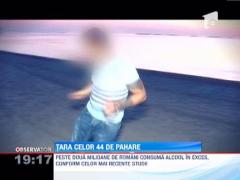 Romanii sunt in fruntea clasamentului european al consumului de alcool