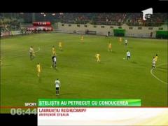 Petrecere cu sampanie si vodca la Steaua