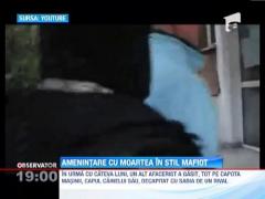 UPDATE / Un om de afaceri din Resita si-a gasit masina gaurita de gloante si un pistol pe capota