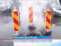 Avaria la reteaua de termoficare a Pitestiului