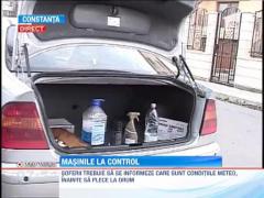 Politistii pregatesc amenzi pentru soferii care nu si-au echipat masinile corespunzator pentru iarna