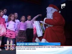 Mos Craciunii, Craciunitele si magicienii castiga intr-o singura luna, cat altii in jumatate de an