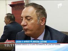 Magda Catone va primi mai mult de jumatate din averea lui Serban Ionescu