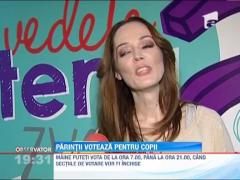 Parintii voteaza pentru visele copiilor lor