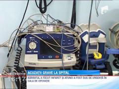 Un barbat a murit dupa ce doctorii l-au lasat sa astepte 3 ore in camera de garda