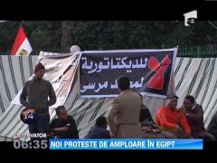 Noi proteste de amploare in Egipt