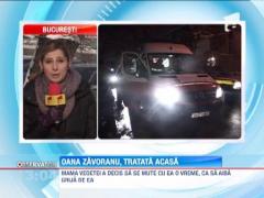 Oana Zavoranu, tratata acasa