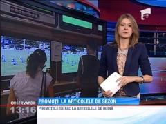 Promotii la articolele de sezon