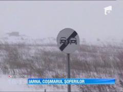 Iarna, cosmarul soferilor