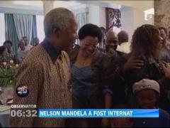 Nelson Mandela are probleme de sanatate!