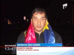 Un roman a parcus 2200 de kilometri pe jos, din Romania pana in Italia!