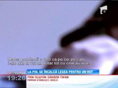 La PDL se incalca legea pentru un vot