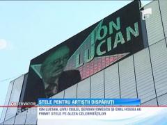 UPDATE / Serban Ionescu, Liviu Ciulei, Ion Lucian si Emil Hossu au primit cate o stea pe Aleea Celebritatilor