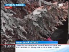 Romania, inghetata sub gerul siberian