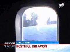 Hostel in interiorul unui avion