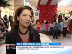 Mos Craciun a venit mai devreme anul acesta pentru copiii clubului de excelenta "Dan Voiculescu"