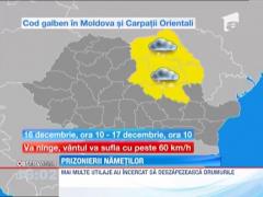 Judetul Botosani, paralizat de viscol si ninsoare! Oamenii din peste 25 de masini au ramas captivi pe un drum national