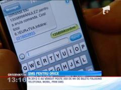 Romanii apeleaza la SMS-uri pentru a plati bunuri si servicii