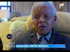 Rugaciune pentru sanatatea lui Nelson Mandela