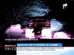 Salvatori pusi pe drumuri de un apel fals la 112, in Vaslui