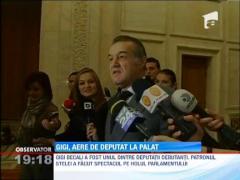 Gigi Becali, boboc in Parlament
