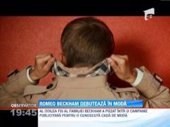 Romeo Beckham si-a facut debutul in modeling pentru un renumit brand de haine