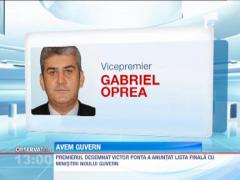 Componenta noului Guvern